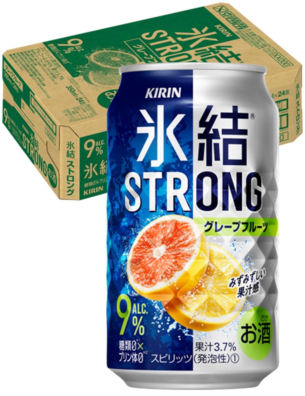 Amazon.co.jp: 氷結ストロング グレープフルーツ 350ml 24本 氷結